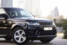 zwart Landrover Range Rover Sport SE 2019 for rent in Dubai 2